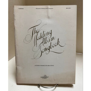 Vintage The Wedding Album Songbook Sheet Music Benson Maranatha 1971 Paperback